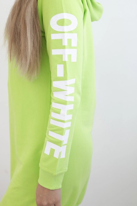 Sukienka Off White pistacjowa Sukienka Off White pistacjowa