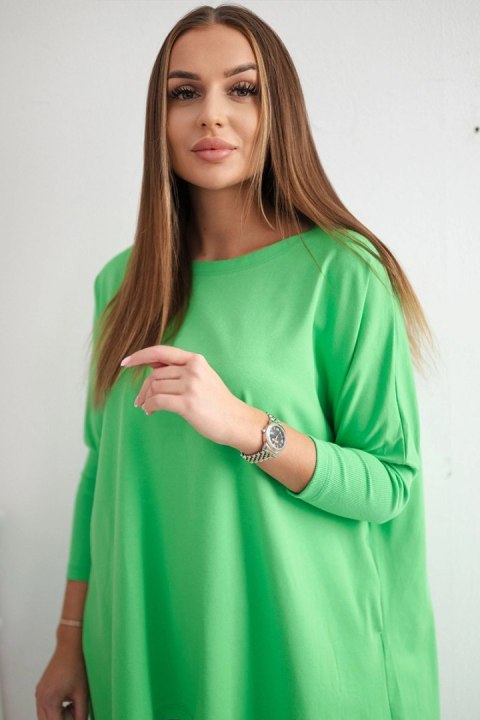Bluzka oversize jasny zielony Bluzka oversize jasny zielony