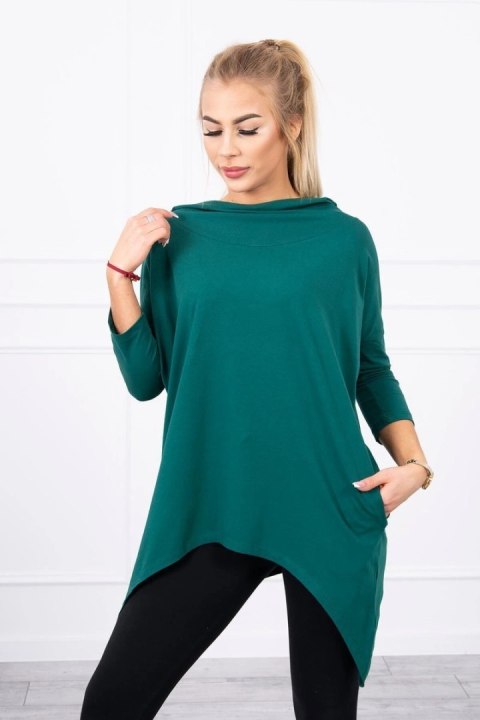 Bluza z nadrukiem skrzydeł zielona Bluza z nadrukiem skrzydeł zielona