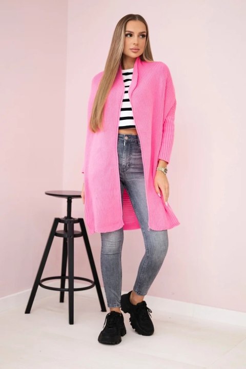 Sweter z rękawami typu nietoperz jasno różowy Sweter z rękawami typu nietoperz jasno różowy