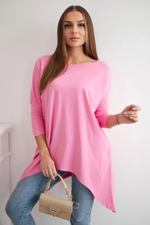 Bluzka oversize jasno różowa Bluzka oversize jasno różowa
