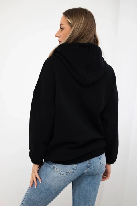 Bluza z kapturem czarna Bluza z kapturem czarna