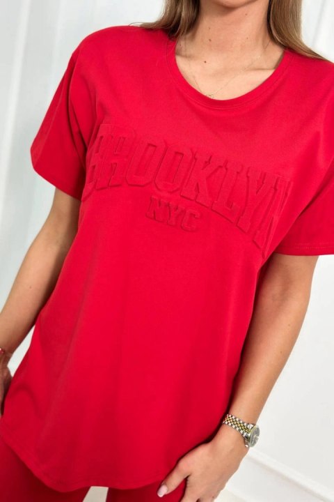 Komplet Brooklyn czerwony Komplet Brooklyn czerwony