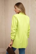 Marynarka z klapami elegancka kiwi