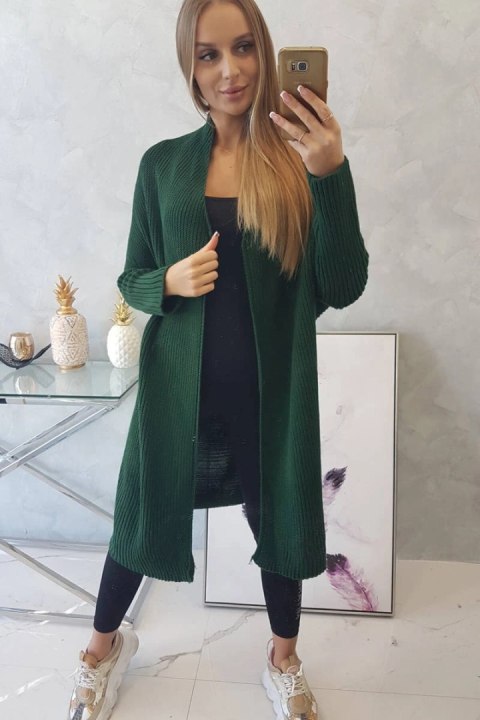 Sweter z rękawami typu nietoperz ciemny zielony Sweter z rękawami typu nietoperz ciemny zielony