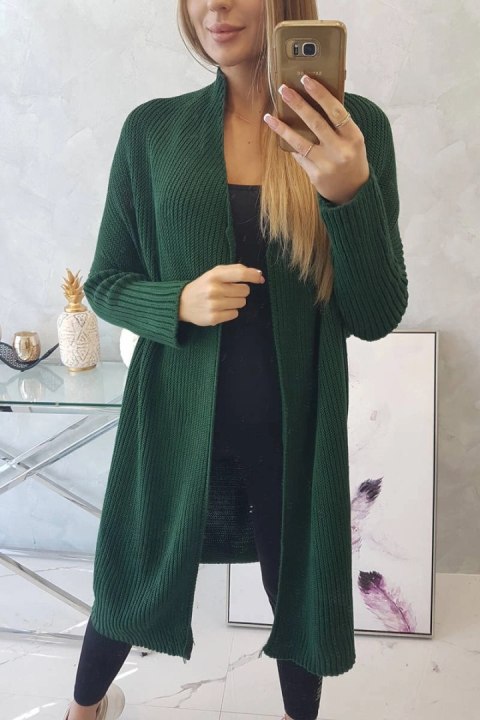 Sweter z rękawami typu nietoperz ciemny zielony Sweter z rękawami typu nietoperz ciemny zielony