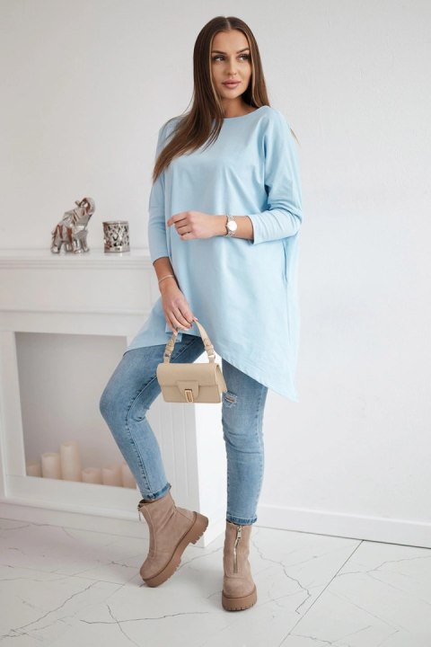Bluzka oversize błękitna Bluzka oversize błękitna