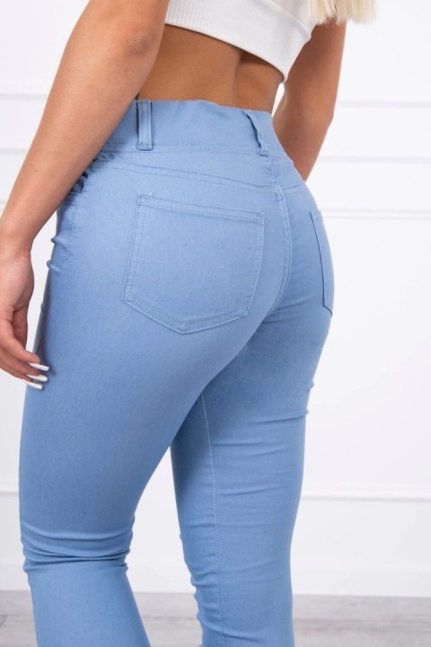 Spodnie kolorowe jasny jeans Spodnie kolorowe jasny jeans