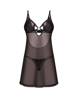 KOMPLET ALLIANE CHEMISE L/XL black