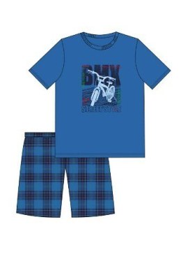 PIŻAMA BOY YOUNG 790/117 BMX KR 146-152 cobalt
