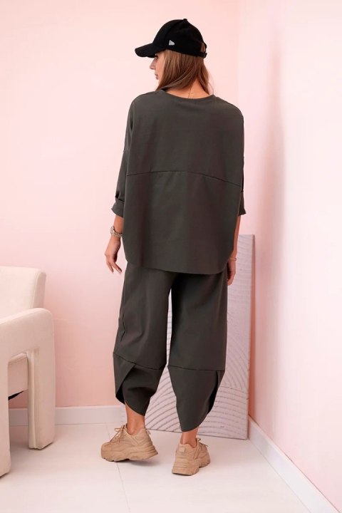 Komplet new punto bluza + spodnie khaki Komplet new punto bluza + spodnie khaki