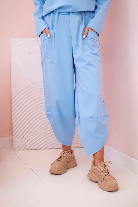 Komplet new punto bluza + spodnie niebieski Komplet new punto bluza + spodnie niebieski