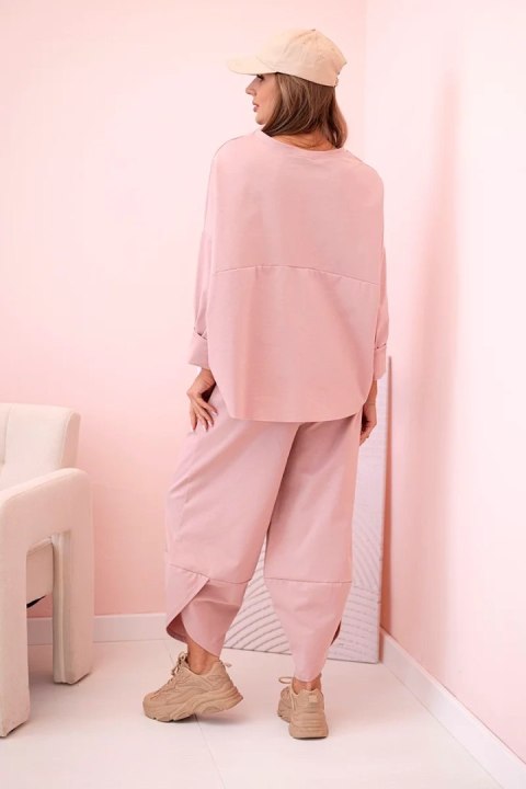 Komplet new punto bluza + spodnie ciemno różowy Komplet new punto bluza + spodnie ciemno różowy