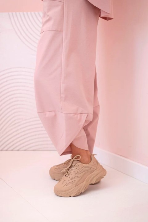 Komplet new punto bluza + spodnie ciemno różowy Komplet new punto bluza + spodnie ciemno różowy