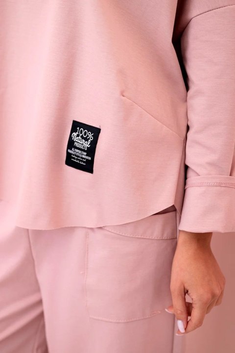 Komplet new punto bluza + spodnie ciemno różowy Komplet new punto bluza + spodnie ciemno różowy