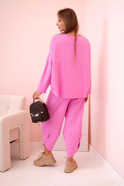 Komplet new punto bluza + spodnie jasny różowy Komplet new punto bluza + spodnie jasny różowy