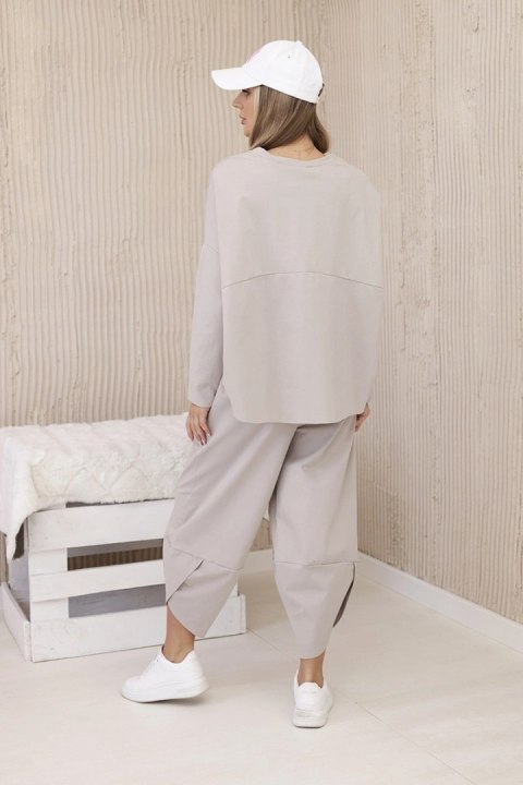 Komplet new punto bluza + spodnie cappuccino Komplet new punto bluza + spodnie cappuccino